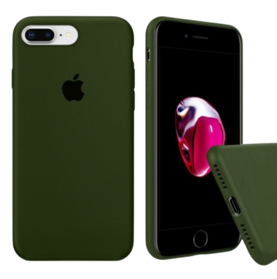 Apple silicone case FULL iPhone 7/8 Plus Virid